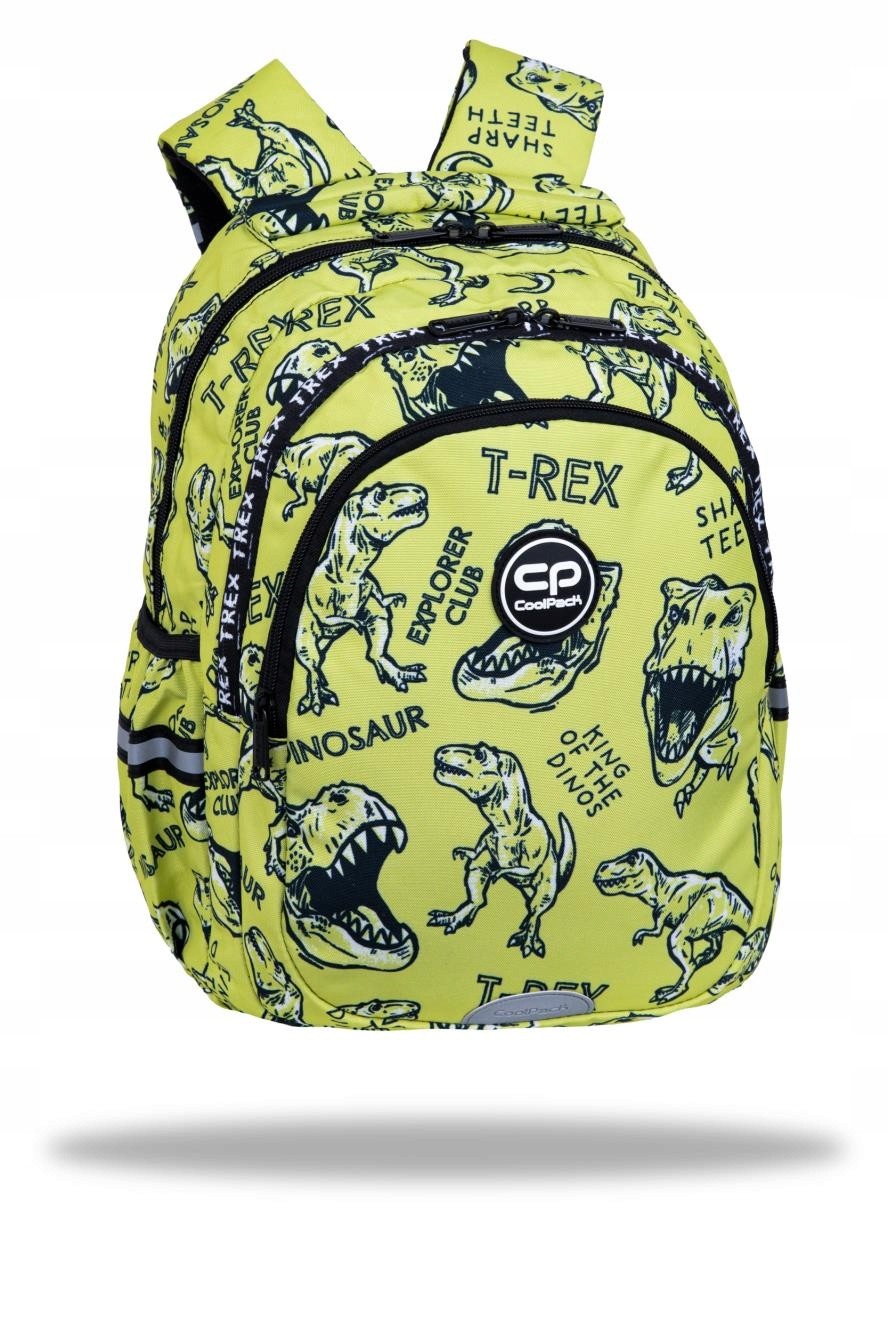 Detský batoh Coolpack Jerry Dino Adventure, dve priehradky